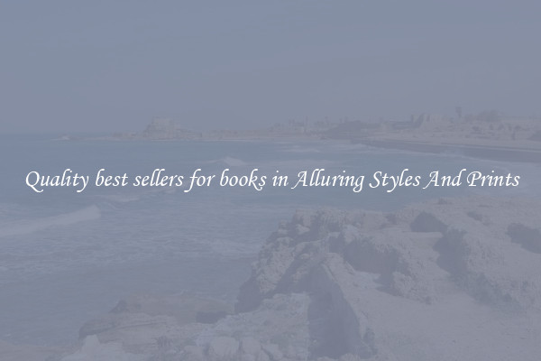 Quality best sellers for books in Alluring Styles And Prints