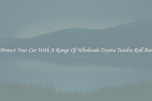Protect Your Car With A Range Of Wholesale Toyota Tundra Roll Bar