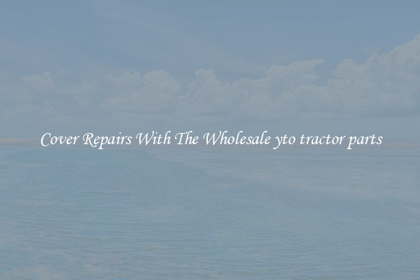  Cover Repairs With The Wholesale yto tractor parts 