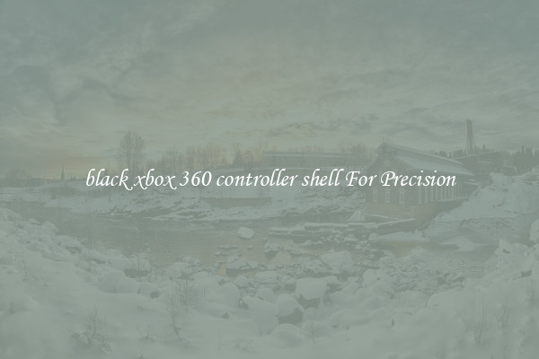 black xbox 360 controller shell For Precision